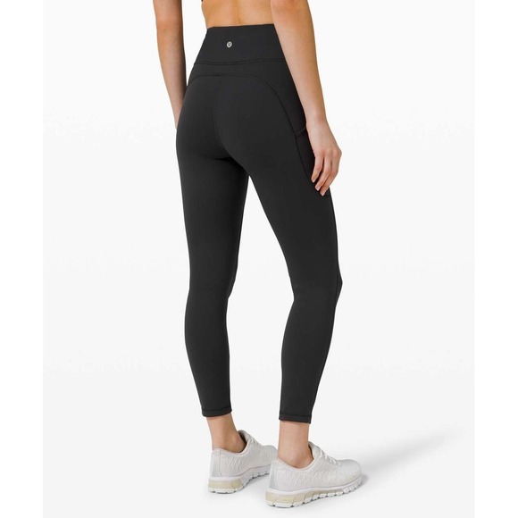 Lululemon Invigorate High-Rise Tight 25" Women's Size 8 Black Leggings W5CQFS - Picture 8 of 13